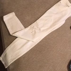 White jeans